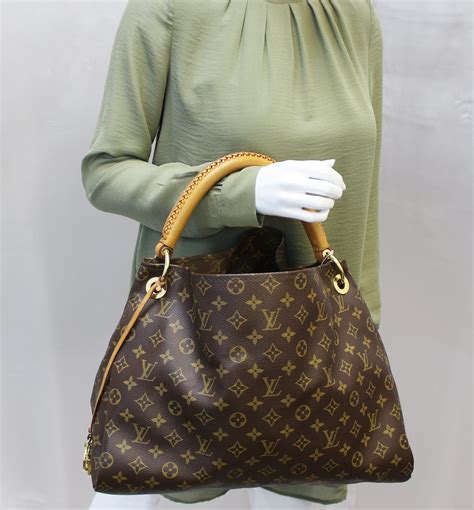 louis vuitton artsy handbag monogram canvas mm